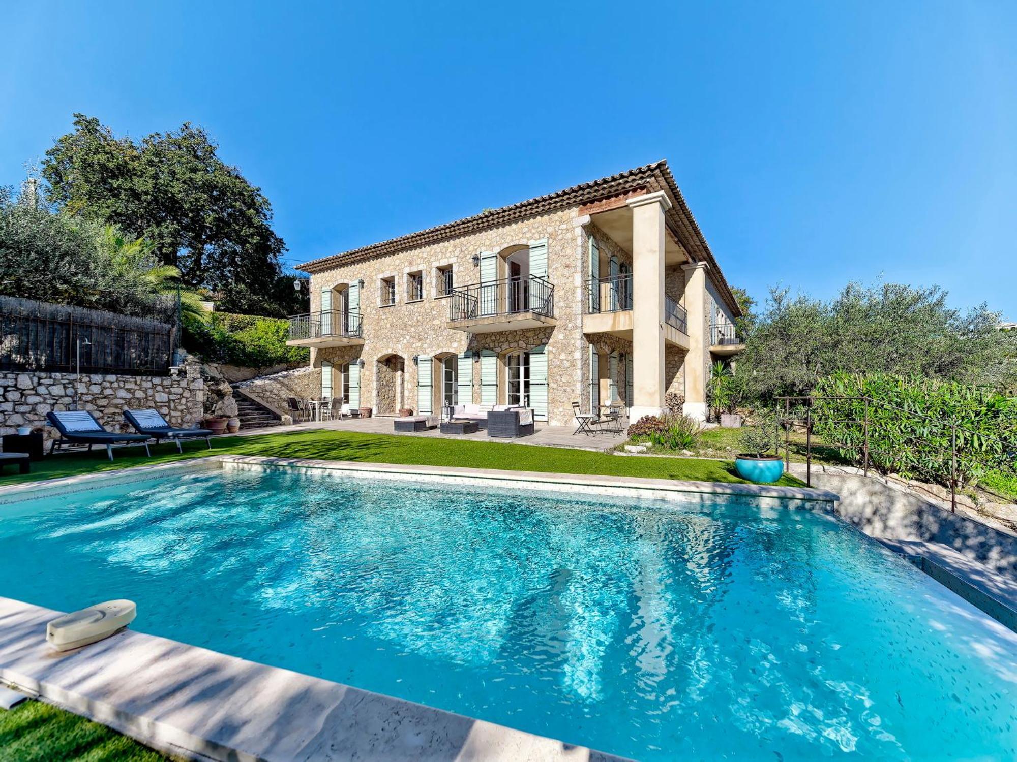 Bastide D'Architecte En Pierre Villa Cagnes-sur-Mer Dış mekan fotoğraf